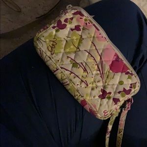 Vera bradley cloth wristlet